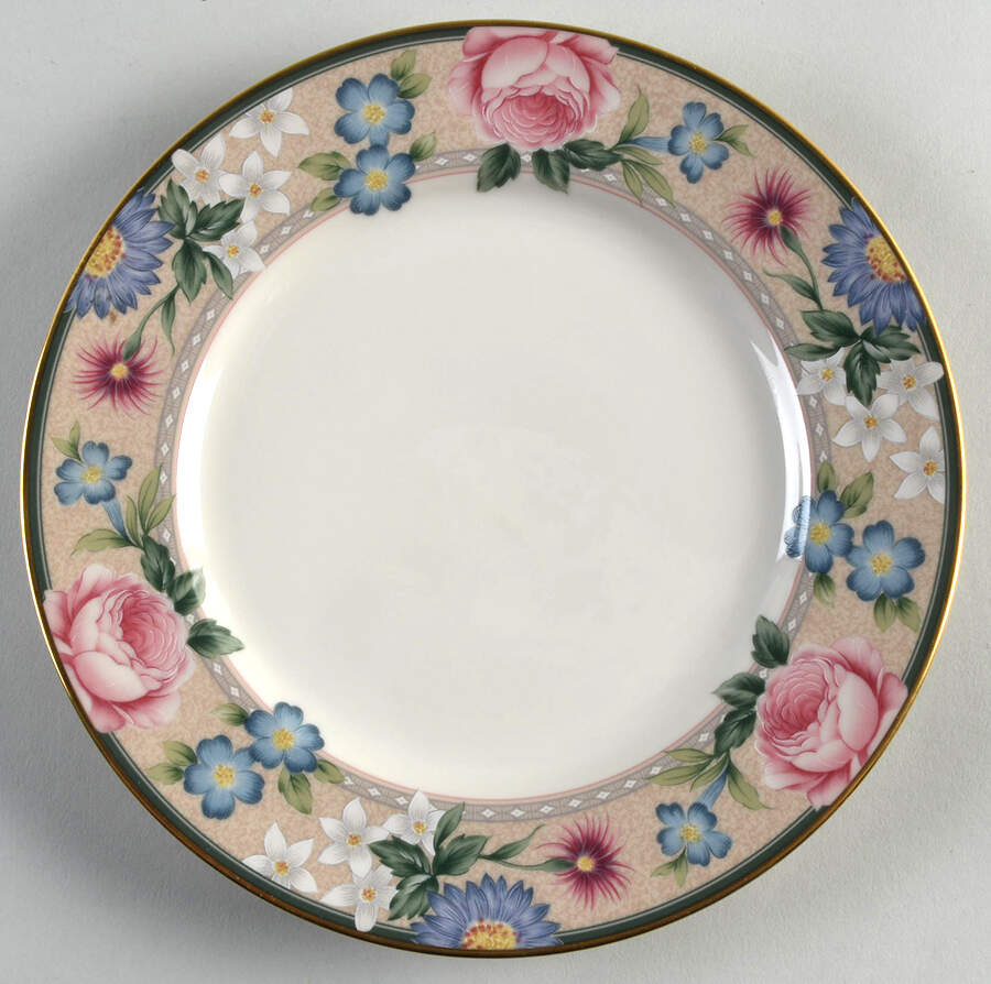 Regency Rose Salad Plate by Mikasa-1