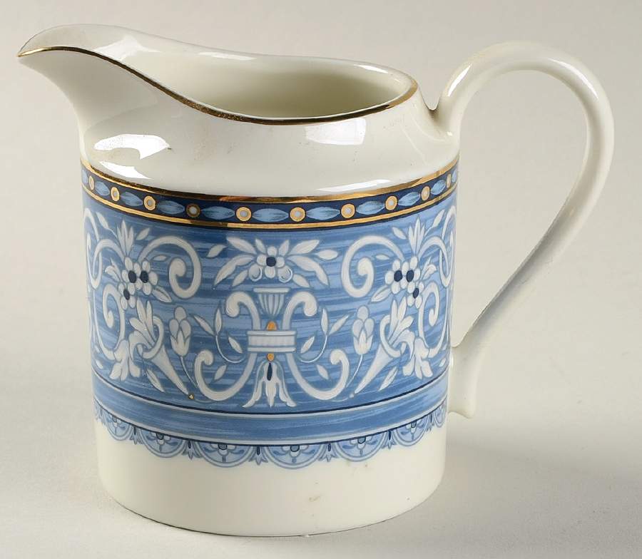 Blue Chintz Creamer by Mikasa-1