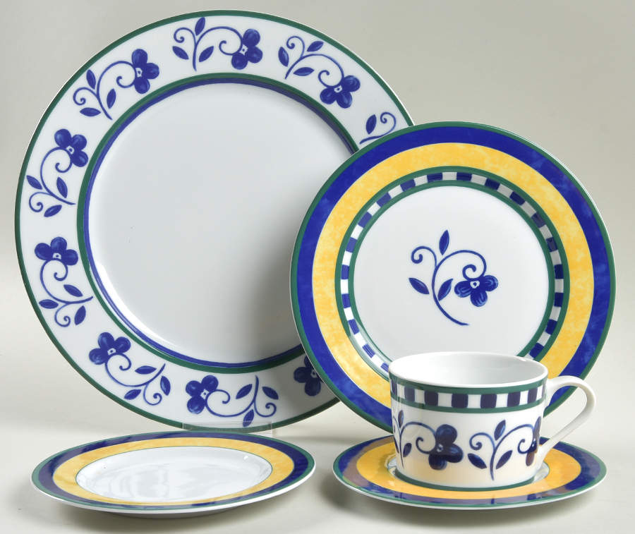 Firenze (Porcelain) 5 Piece Place Setting by Mikasa-1