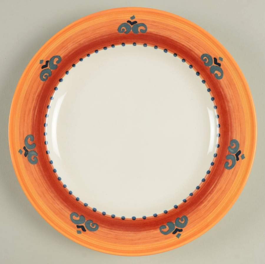 Granada Red Salad Plate by Mikasa-1