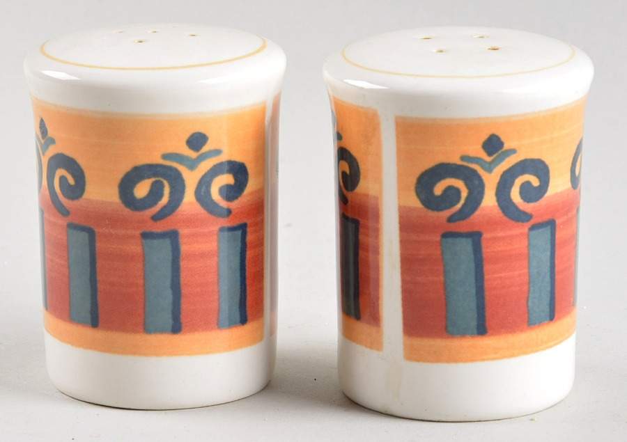Granada Red Salt & Pepper Set by Mikasa-1
