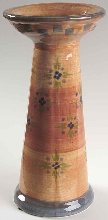 Granada Red 12" Pillar Candleholder by Mikasa-1