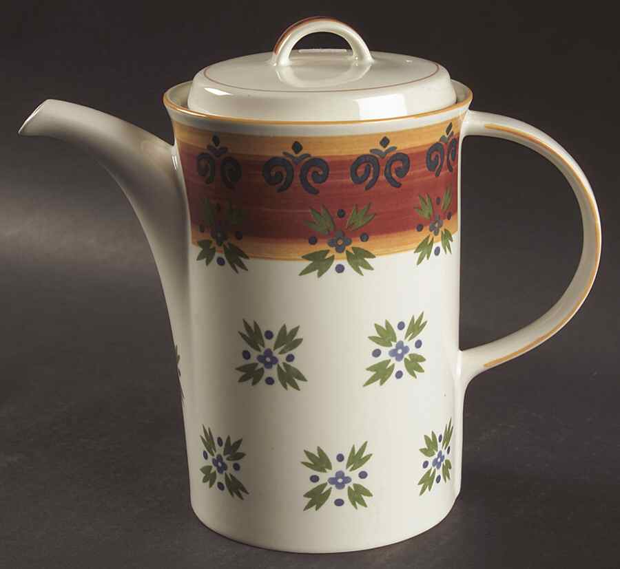 Granada Red Coffee Pot & Lid by Mikasa-1