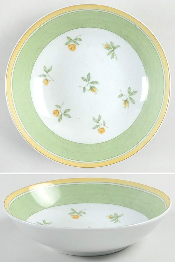 English Rose (Porcelain) Coupe Soup Bowl by Mikasa-1