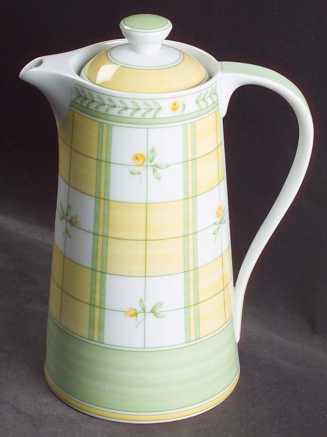 English Rose (Porcelain) Coffee Pot & Lid by Mikasa-1