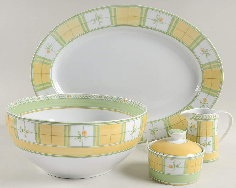 English Rose (Porcelain) 5 Piece Hostess Set by Mikasa-1