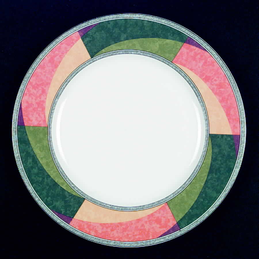 Color Scheme Dinner Plate by Mikasa-1