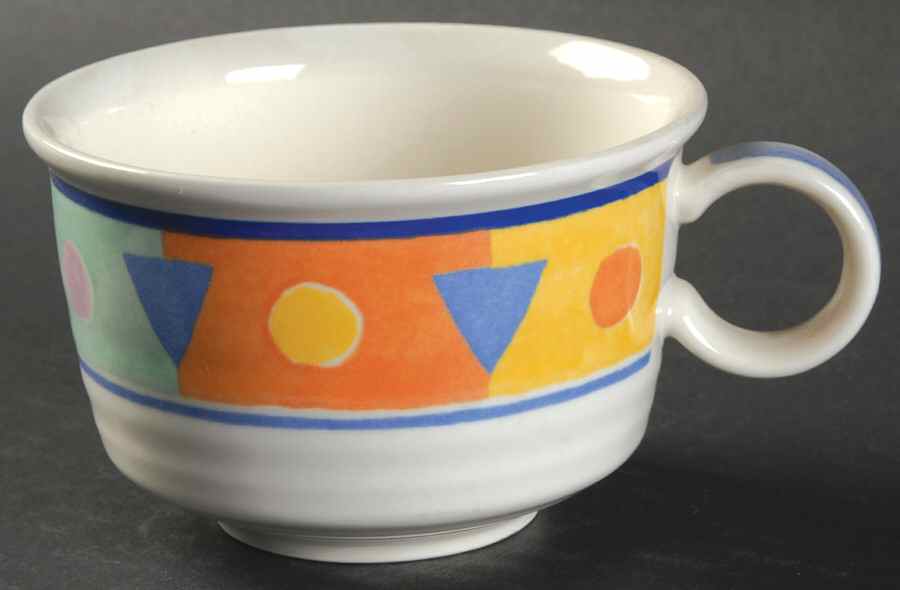 Color Mural Flat Cup by Mikasa-1