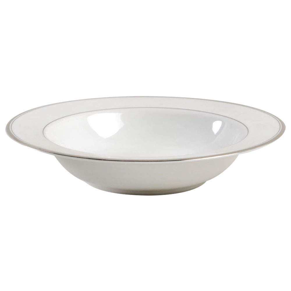 Classic Platinum Rim Fruit/Dessert (Sauce) Bowl by Mikasa-1