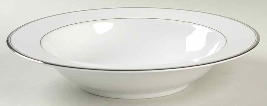 Classic Platinum 10" Round Vegetable Bowl by Mikasa-1
