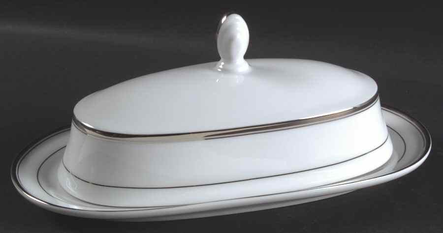 Classic Platinum 1/4 Lb Covered Butter by Mikasa-1