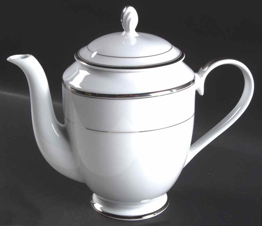 Classic Platinum Coffee Pot & Lid by Mikasa-1