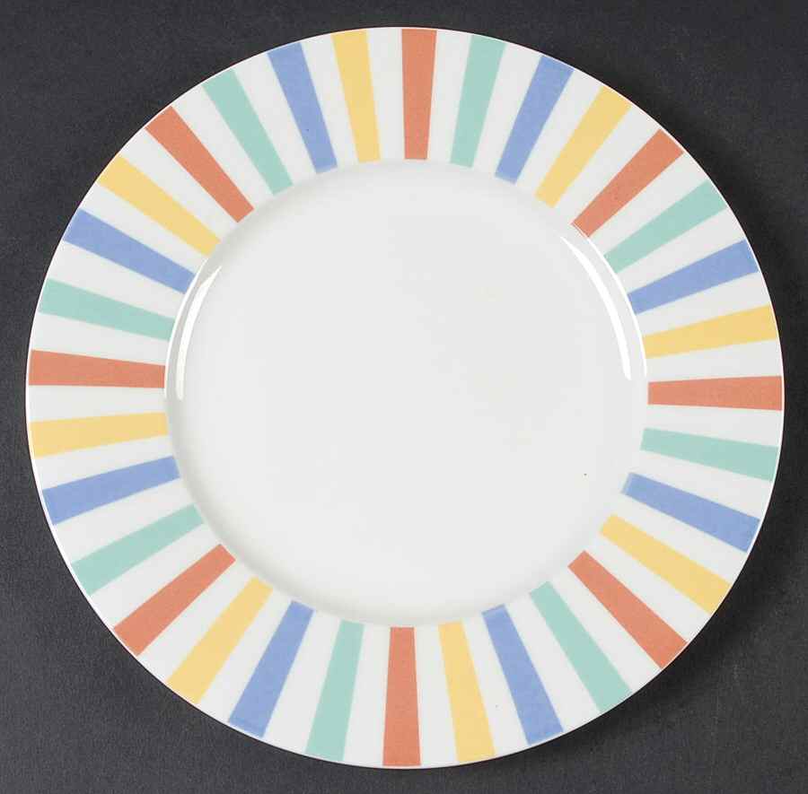 Color Track Salad Plate by Mikasa-1