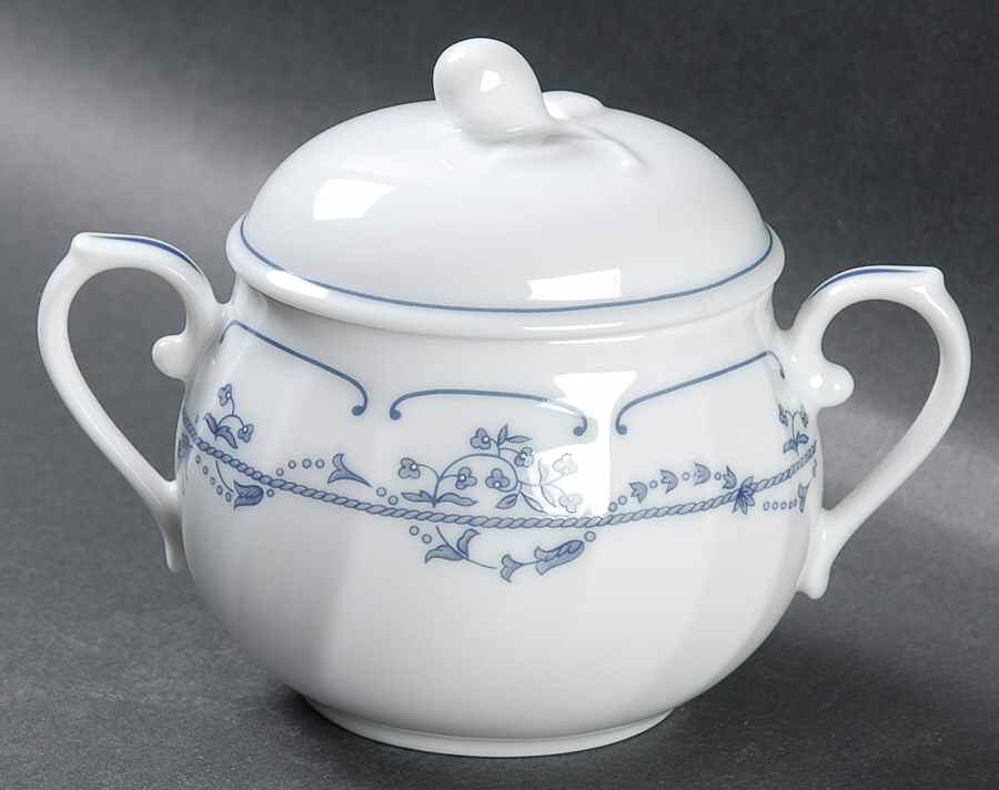 Victorian Vine Sugar Bowl & Lid by Mikasa-1