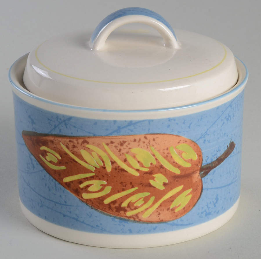 Autumn Tempo Sugar Bowl & Lid by Mikasa-1