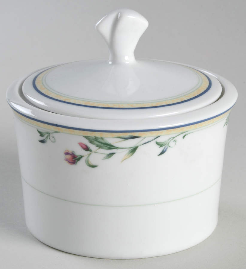 Floretta Sugar Bowl & Lid by Mikasa-1