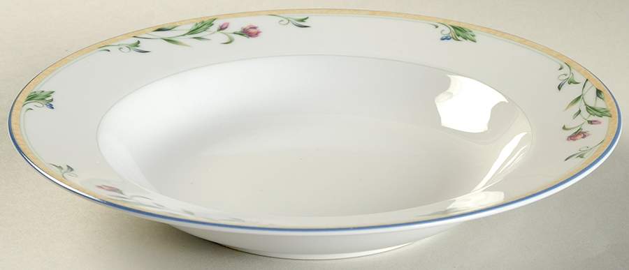 Floretta Rim Soup Bowl by Mikasa-1