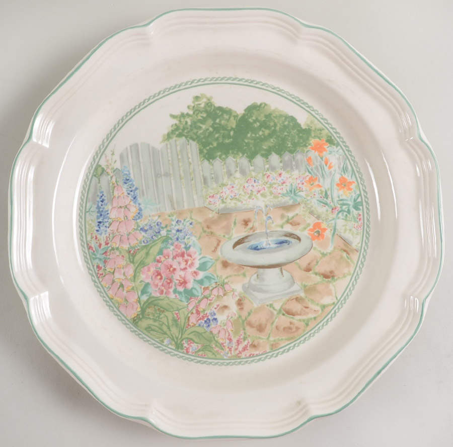 Spring Collage 12" Chop Plate (Round Platter) by Mikasa-1