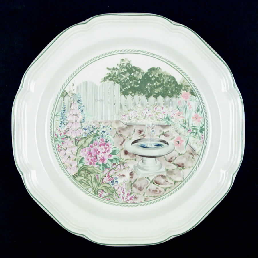 Spring Collage Dinner Plate by Mikasa-1