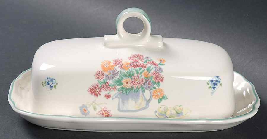 Spring Collage 1/4 Lb Covered Butter by Mikasa-1