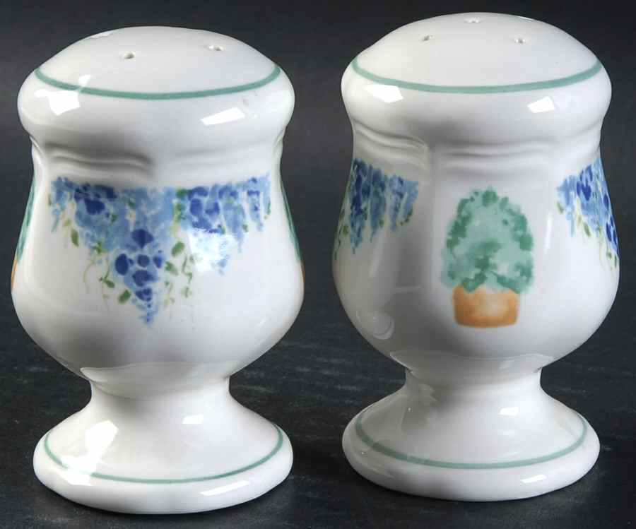 Spring Collage Salt & Pepper Set by Mikasa-1