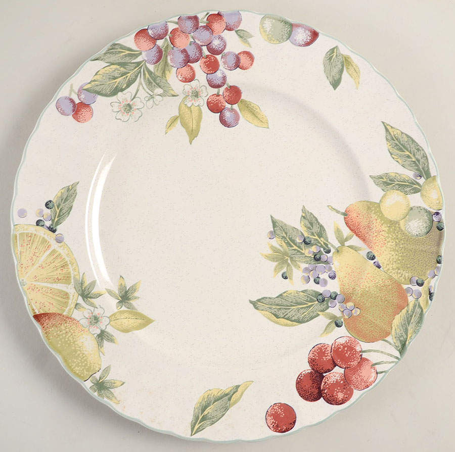 Natures Scenery 12" Chop Plate (Round Platter) by Mikasa-1