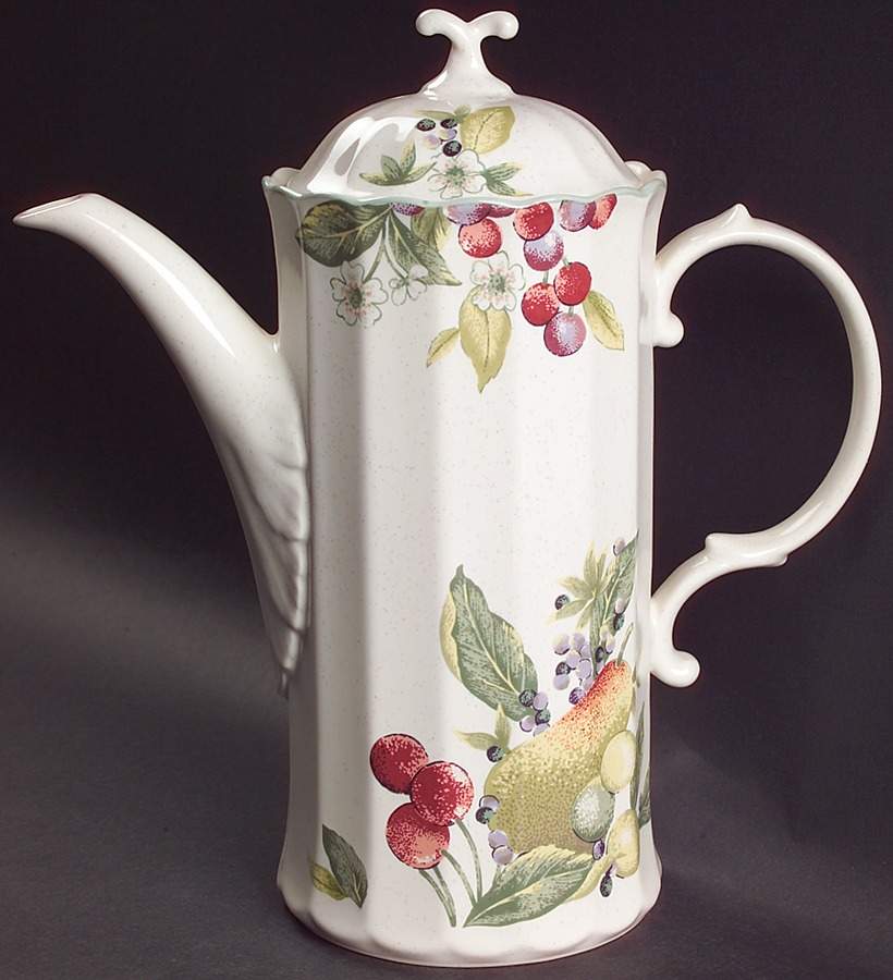 Natures Scenery Coffee Pot & Lid by Mikasa-1