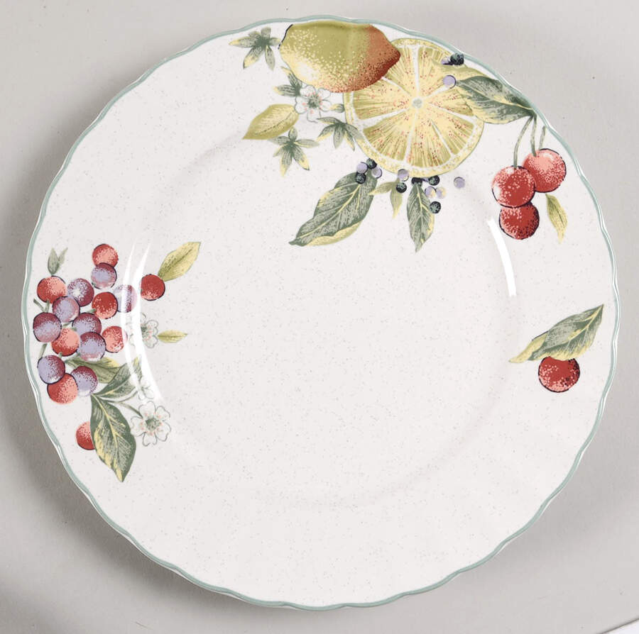 Natures Scenery Salad Plate by Mikasa-1