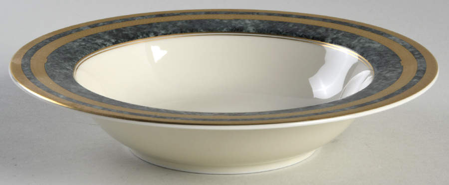 Granite Florentine Rim Fruit/Dessert (Sauce) Bowl by Mikasa-1