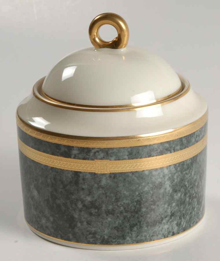 Granite Florentine Sugar Bowl & Lid by Mikasa-1