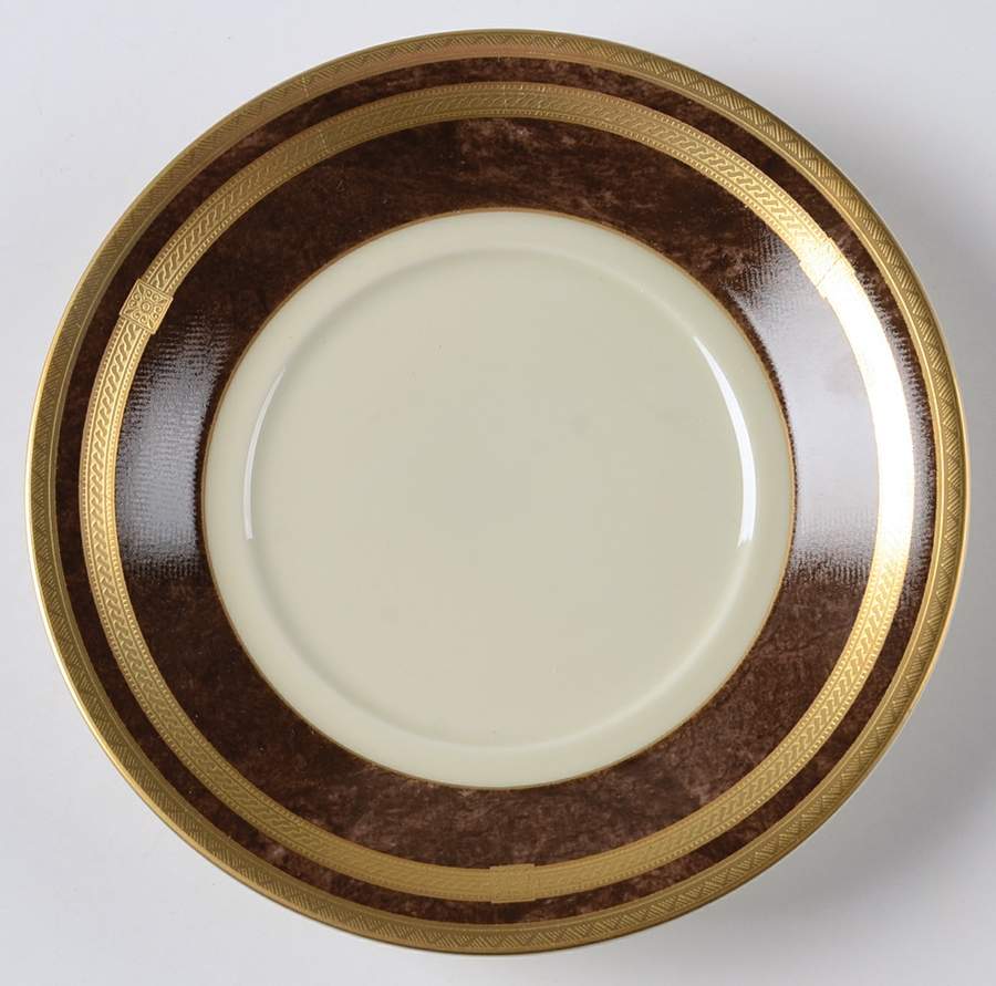 Mahogany Florentine Saucer by Mikasa-1