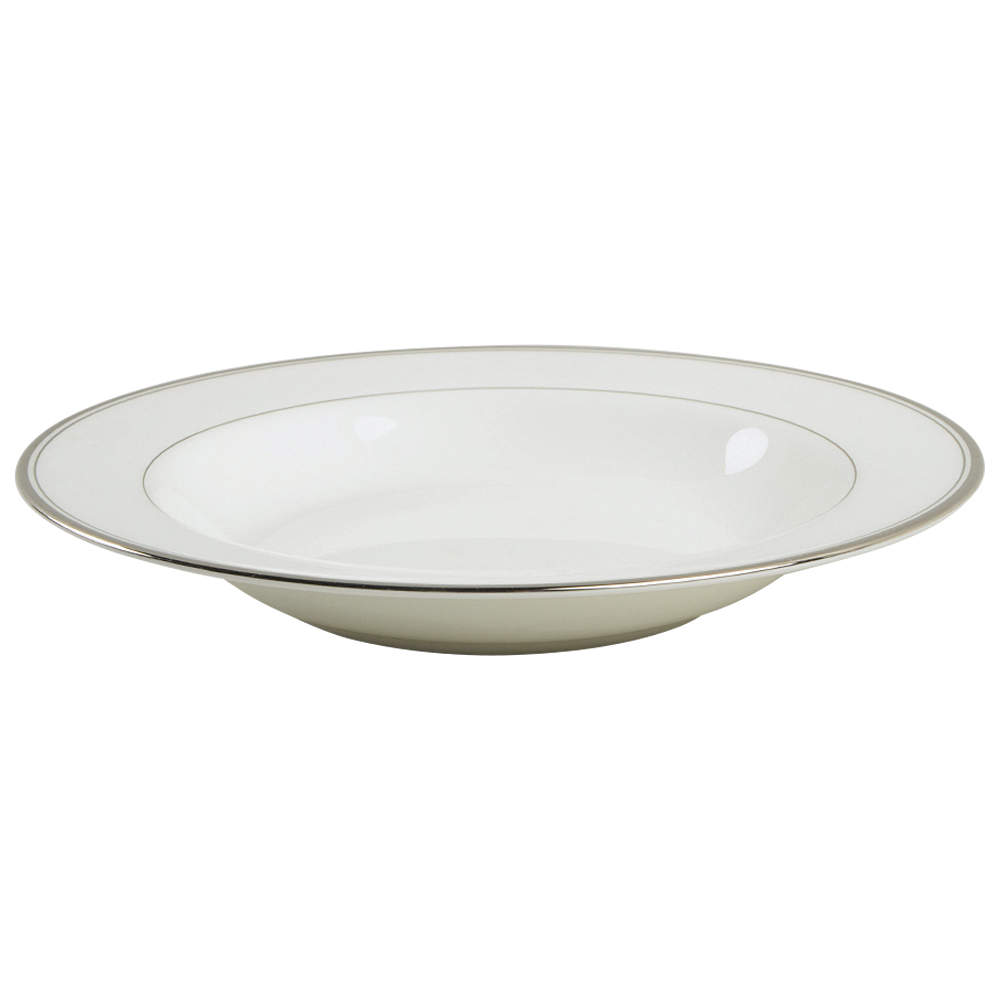 Gothic Platinum Large Rim Soup Bowl by Mikasa-1