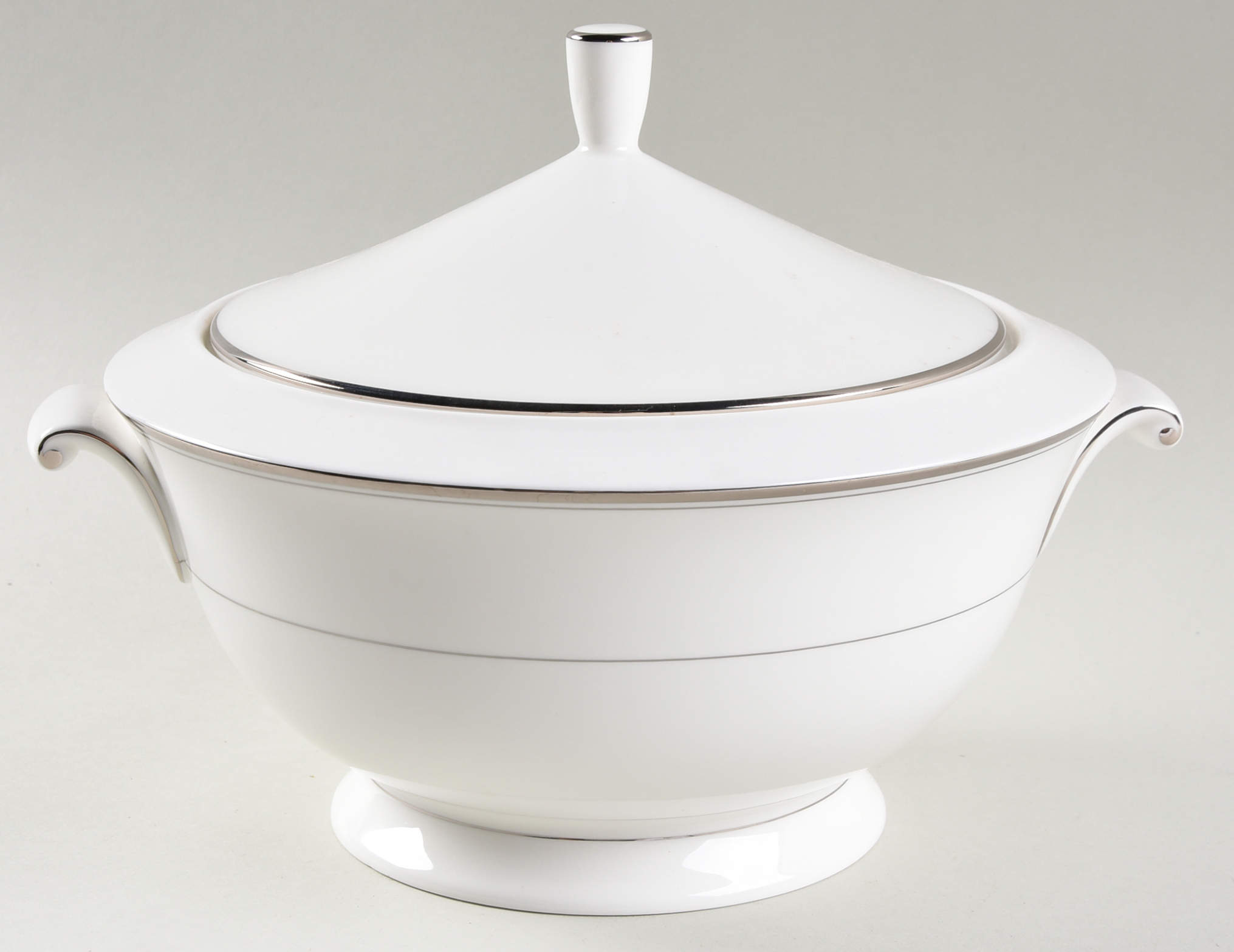 Gothic Platinum Round Covered Vegetable by Mikasa-1