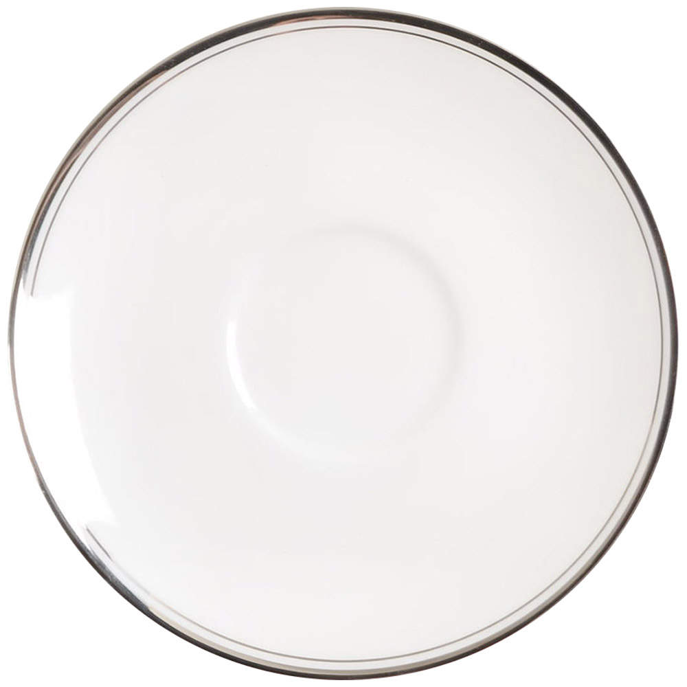 Gothic Platinum Saucer by Mikasa-1