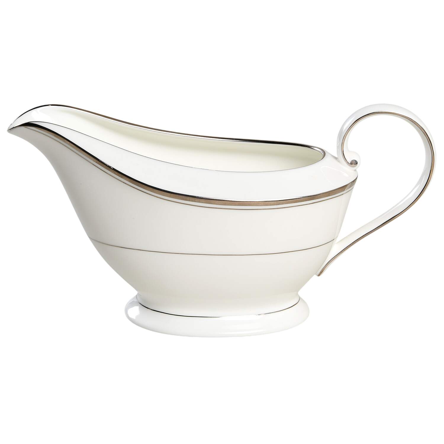 Gothic Platinum Gravy Boat by Mikasa-1