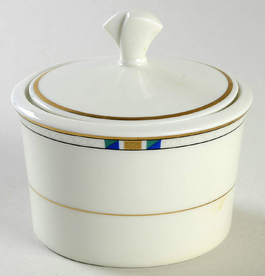 Brentwood Sugar Bowl & Lid by Mikasa-1