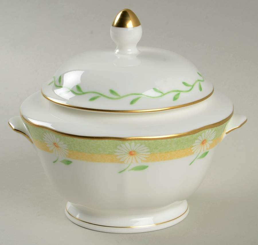 Marseille Sugar Bowl & Lid by Mikasa-1