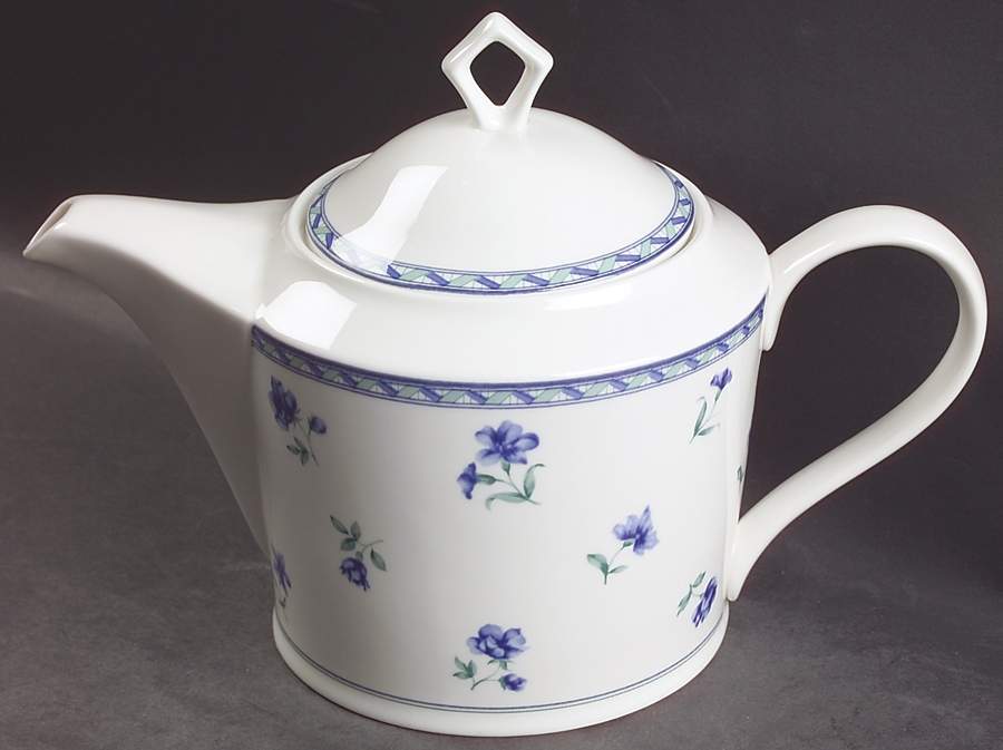 Blue Medley Teapot & Lid by Mikasa-1