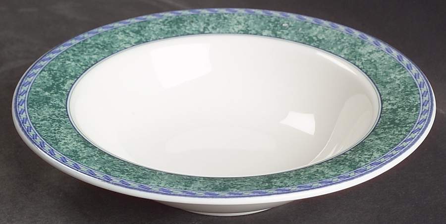 Blue Medley Rim Fruit/Dessert (Sauce) Bowl by Mikasa-1