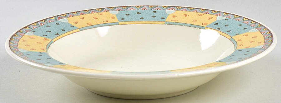 Country Suite Large Rim Soup Bowl by Mikasa-1