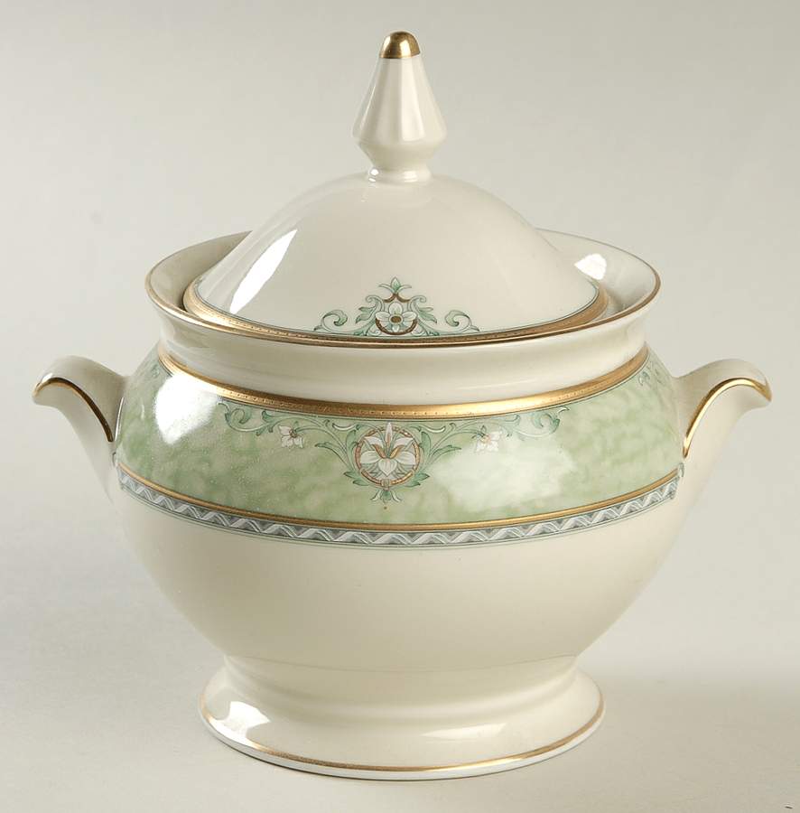 Emerald Park Sugar Bowl & Lid by Mikasa-1