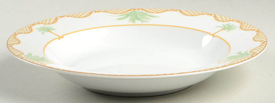 Island Flair Rim Soup Bowl by Mikasa-1