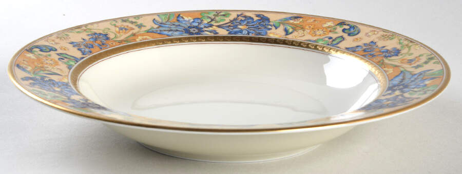 Royal Chintz Rim Soup Bowl by Mikasa-1