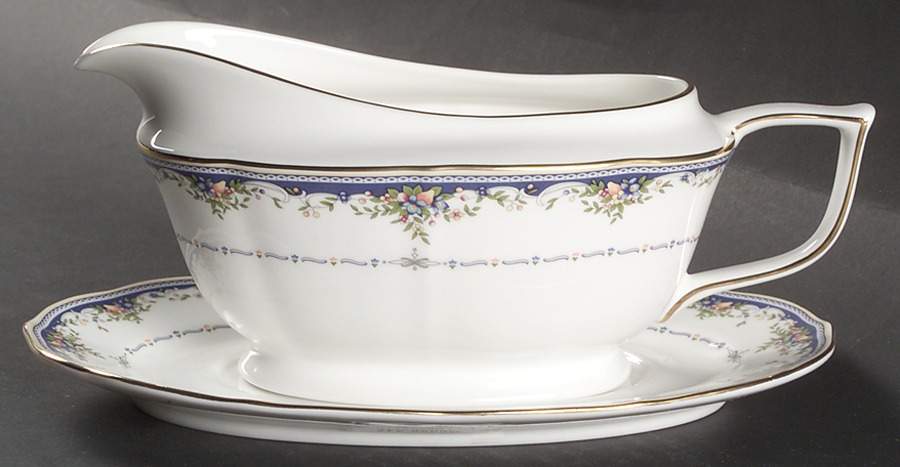 Montpellier Gravy Boat & Underplate by Mikasa-1