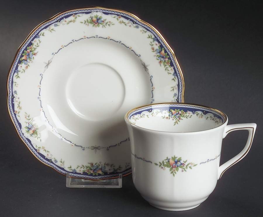 Montpellier Flat Cup & Saucer Set by Mikasa-1