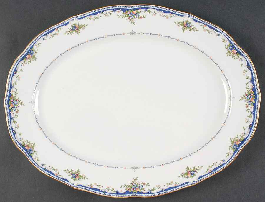 Montpellier 14" Oval Serving Platter by Mikasa-1
