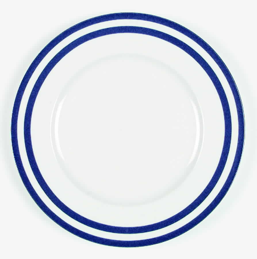 Indigo Track Dinner Plate by Mikasa-1