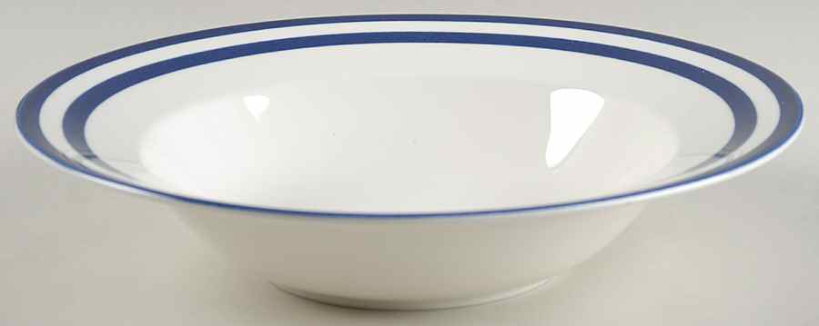 Indigo Track 10" Round Vegetable Bowl by Mikasa-1