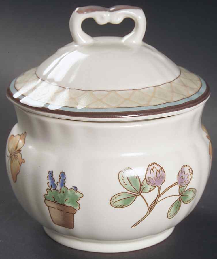 Harvest Classic Sugar Bowl & Lid by Mikasa-1