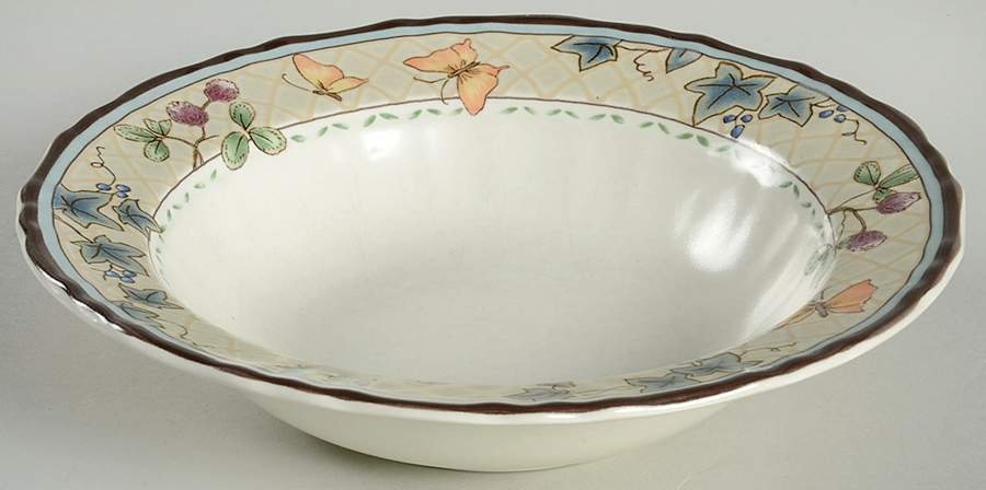 Harvest Classic Rim Fruit/Dessert (Sauce) Bowl by Mikasa-1